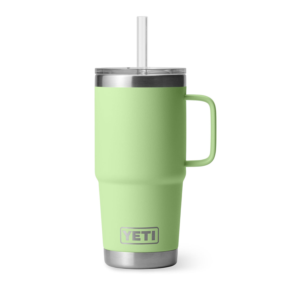 YETI Rambler 25 oz with handle grip for secure one-handed sipping on the go