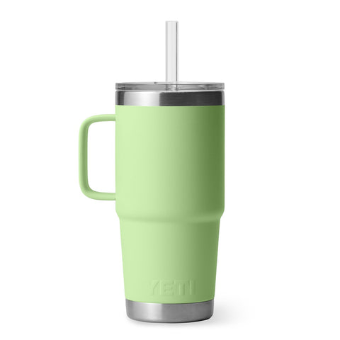 YETI Rambler straw lid with stopper keeps your straw in place