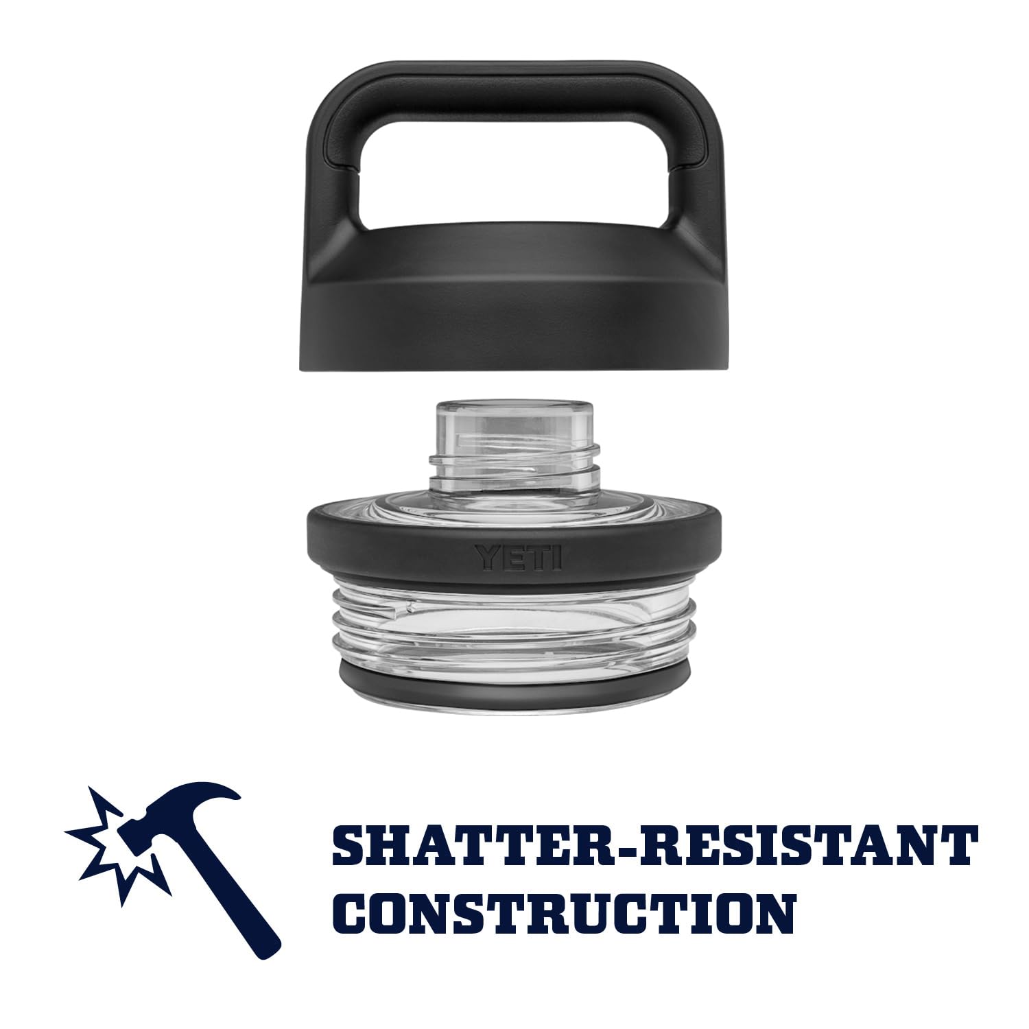 YETI Rambler 26 oz bottle dishwasher-safe for easy cleaning.