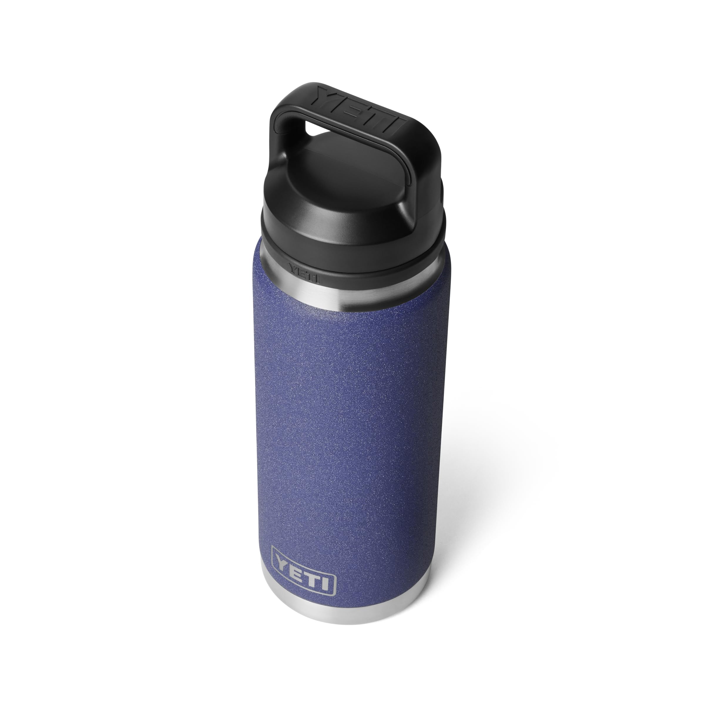 YETI Rambler 26 oz Moon Dust bottle's DuraCoat finish resists fading.