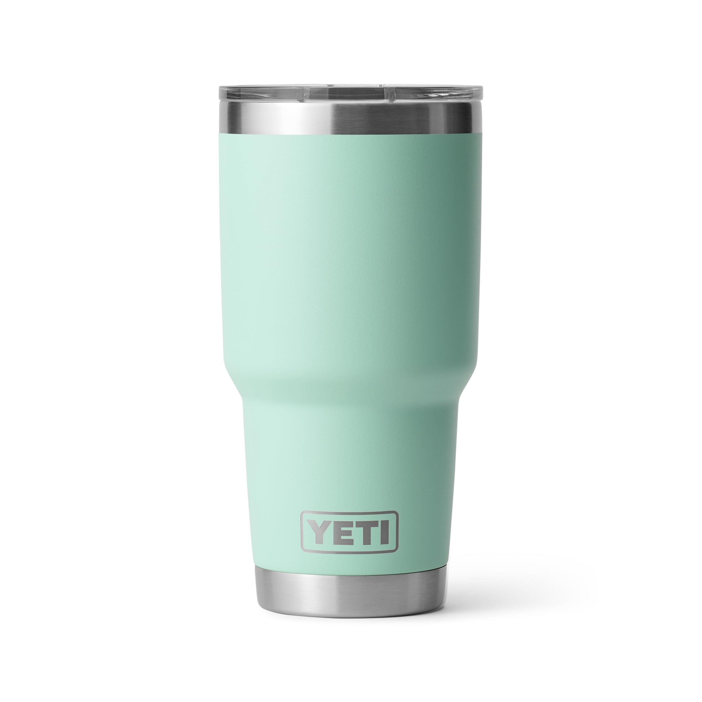 YETI Rambler 30oz Seafoam front view, bold color for daily hydration on the go