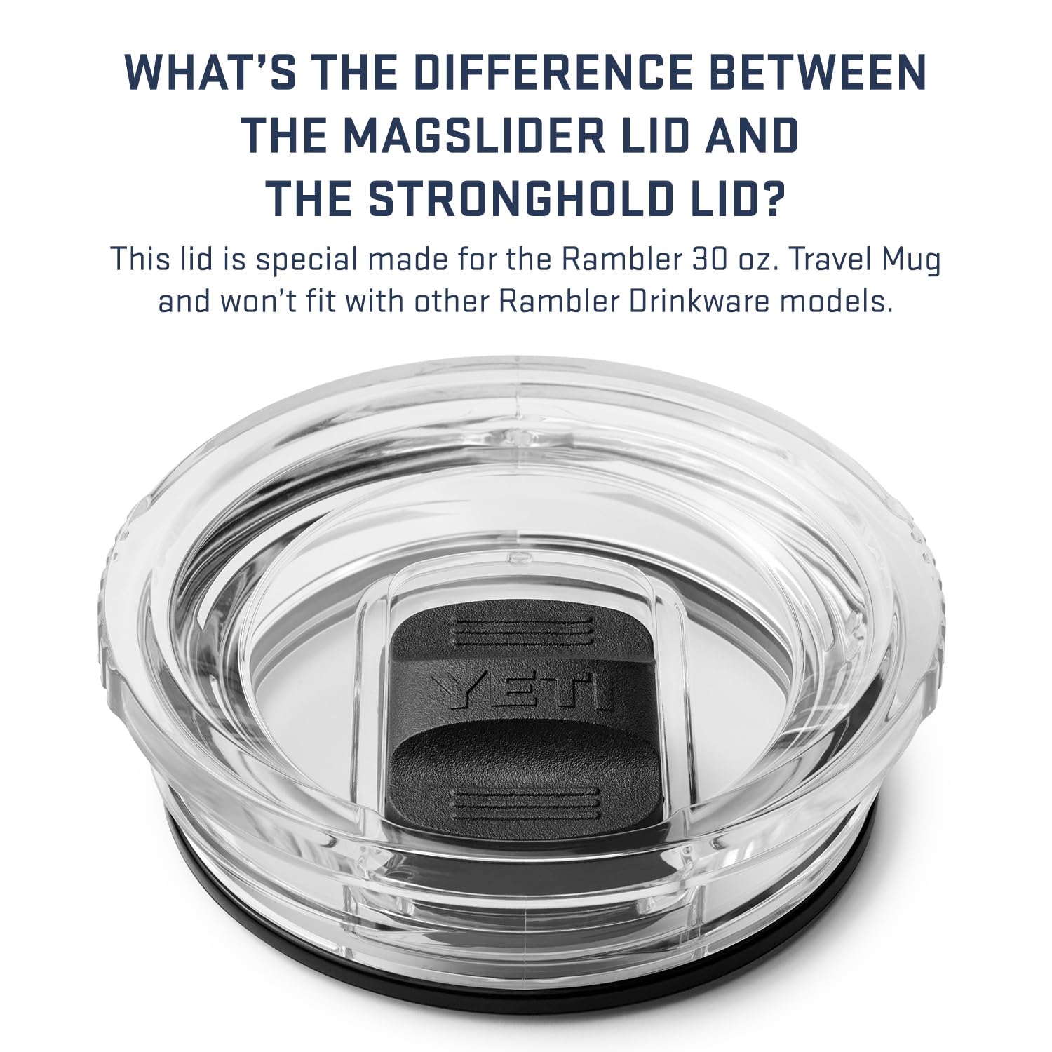 YETI Rambler 30oz ideal for commutes and outdoor adventures.