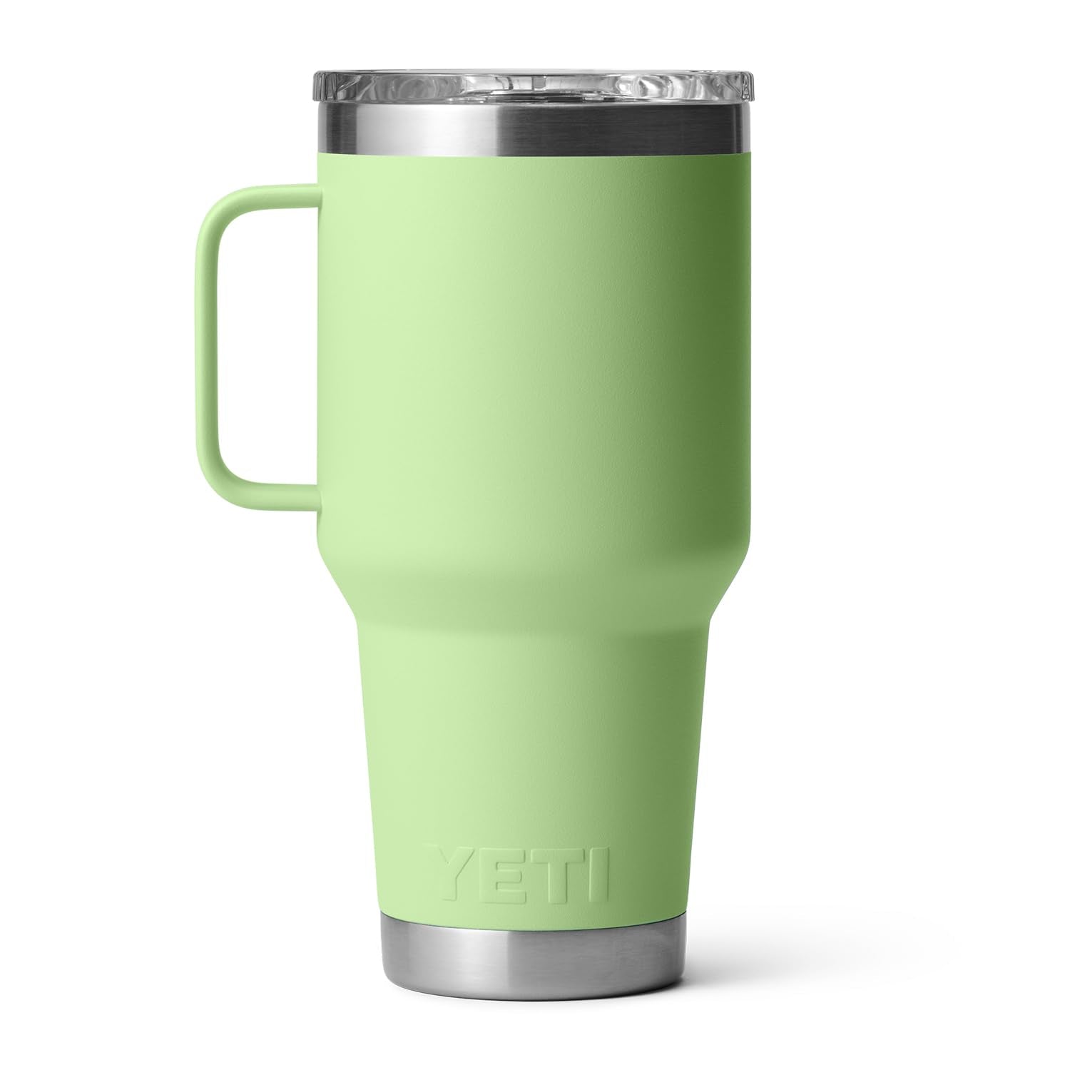 YETI Rambler 30 oz Travel Mug Key Lime, double-wall insulation maintains cold beverages