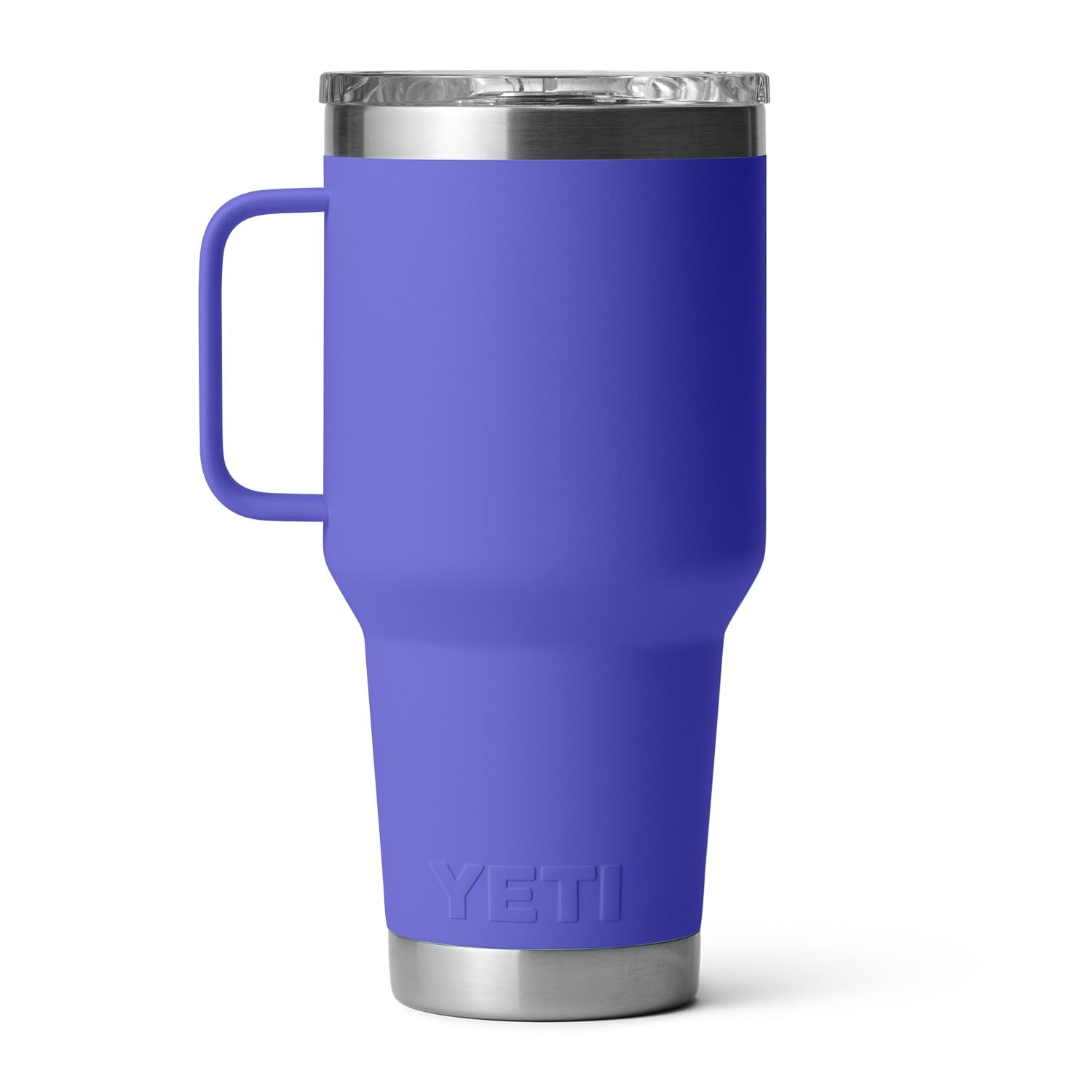 YETI Rambler 30 oz Travel Mug ultramarine violet 360-degree handle for comfortable grip