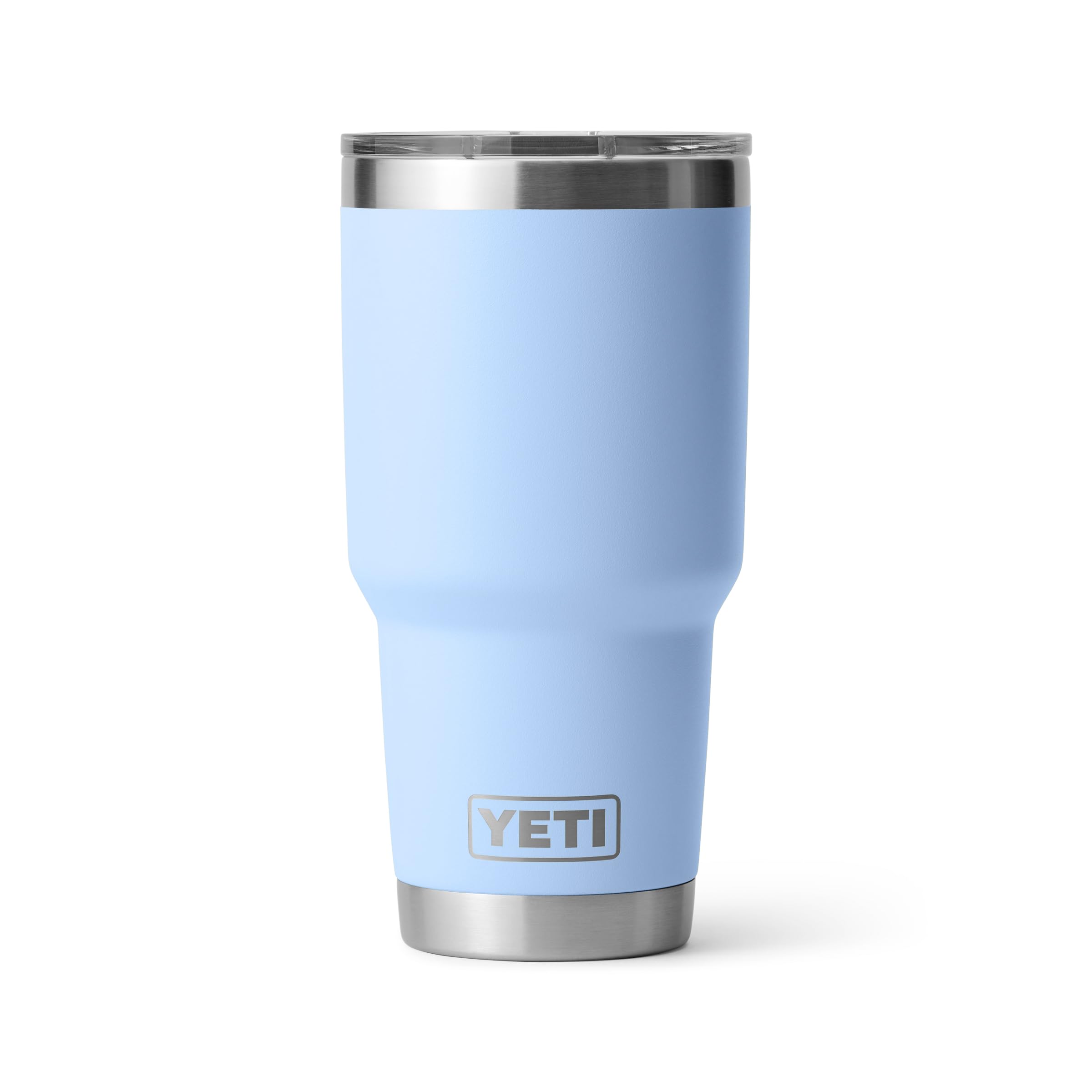 YETI Rambler 30 oz front view showing durable stainless steel body for on-the-go use