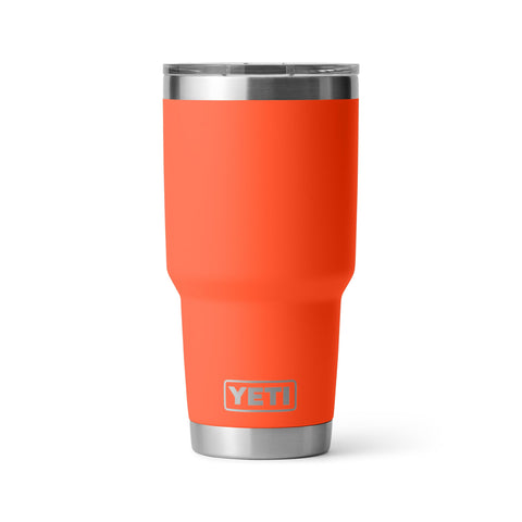 YETI Rambler 30 oz Papaya in full view for daily hydration.