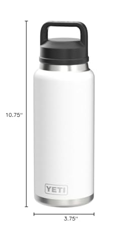 YETI Rambler 36-oz bottle supports hydration during commutes and workouts.