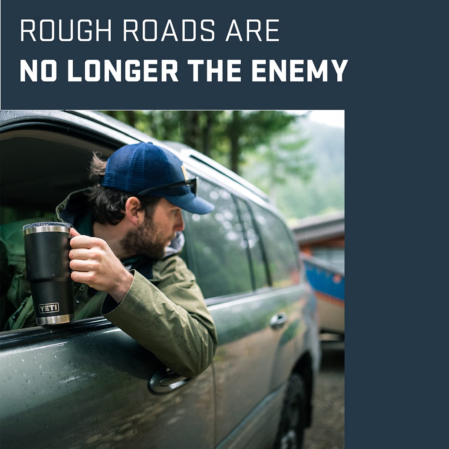 360-degree welded handle provides a steady grip on the go.