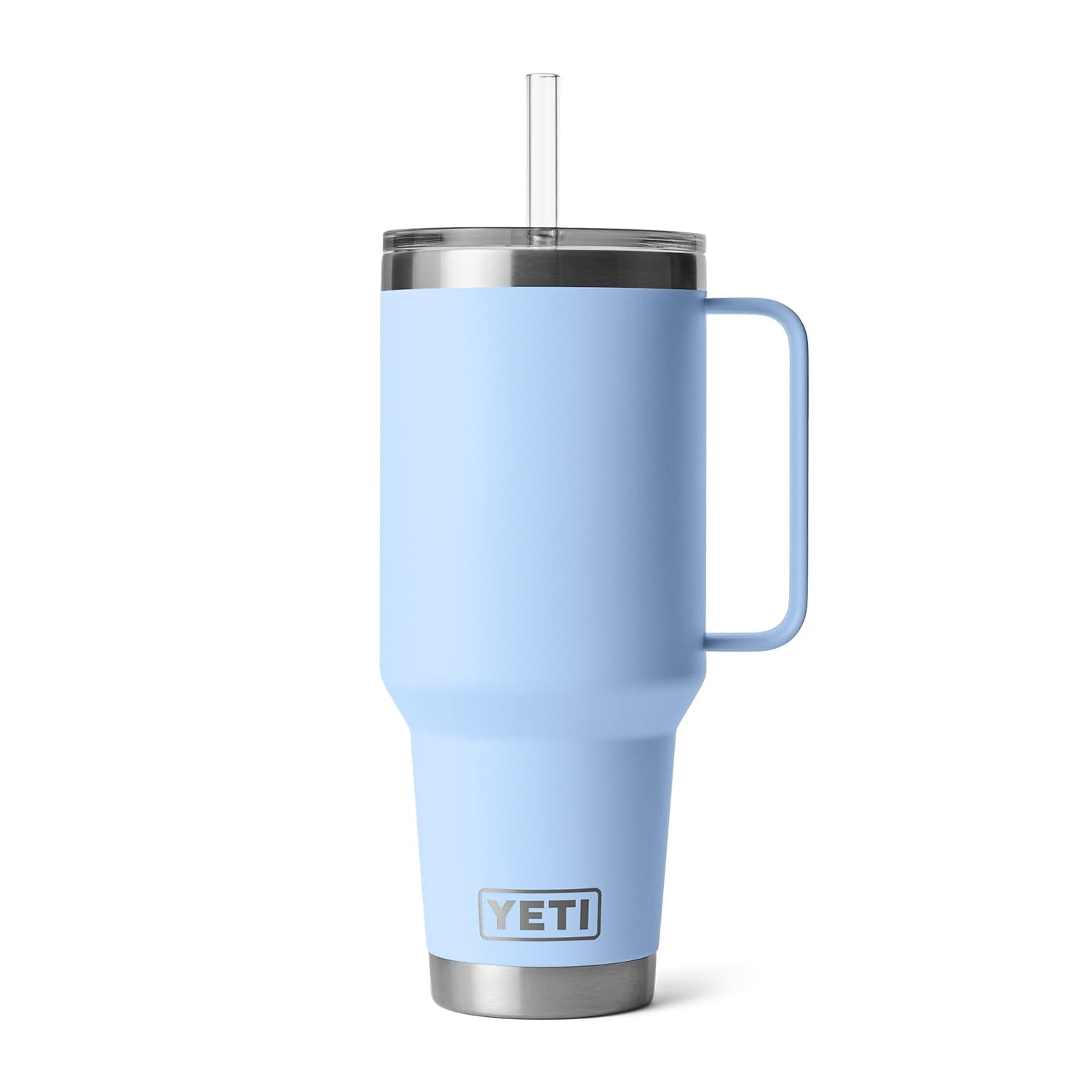 YETI Rambler 42oz stainless steel body resists dents and drops
