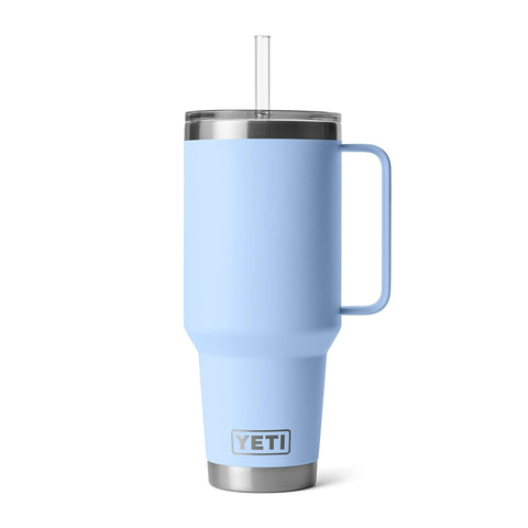YETI Rambler 42oz stainless steel body resists dents and drops