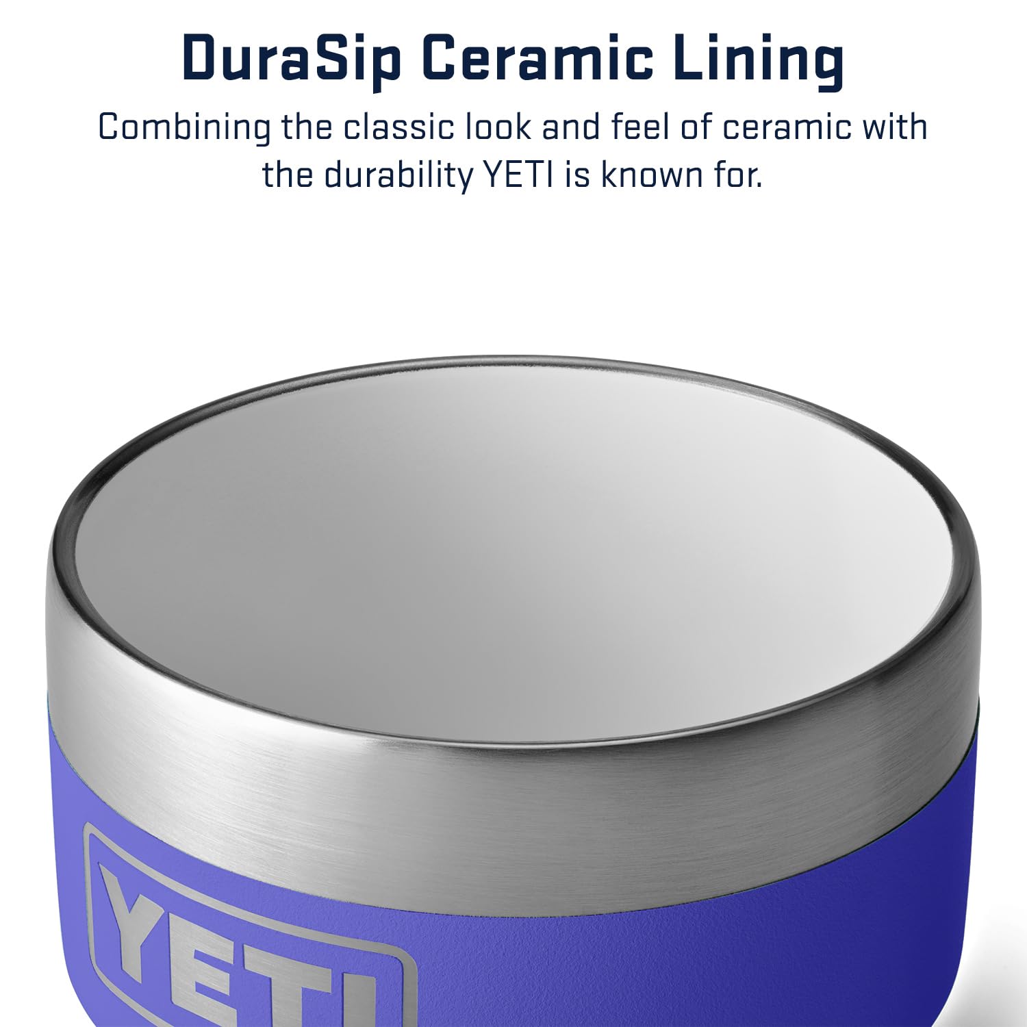 YETI Rambler 4 oz cup fits most espresso machines for quick mornings.