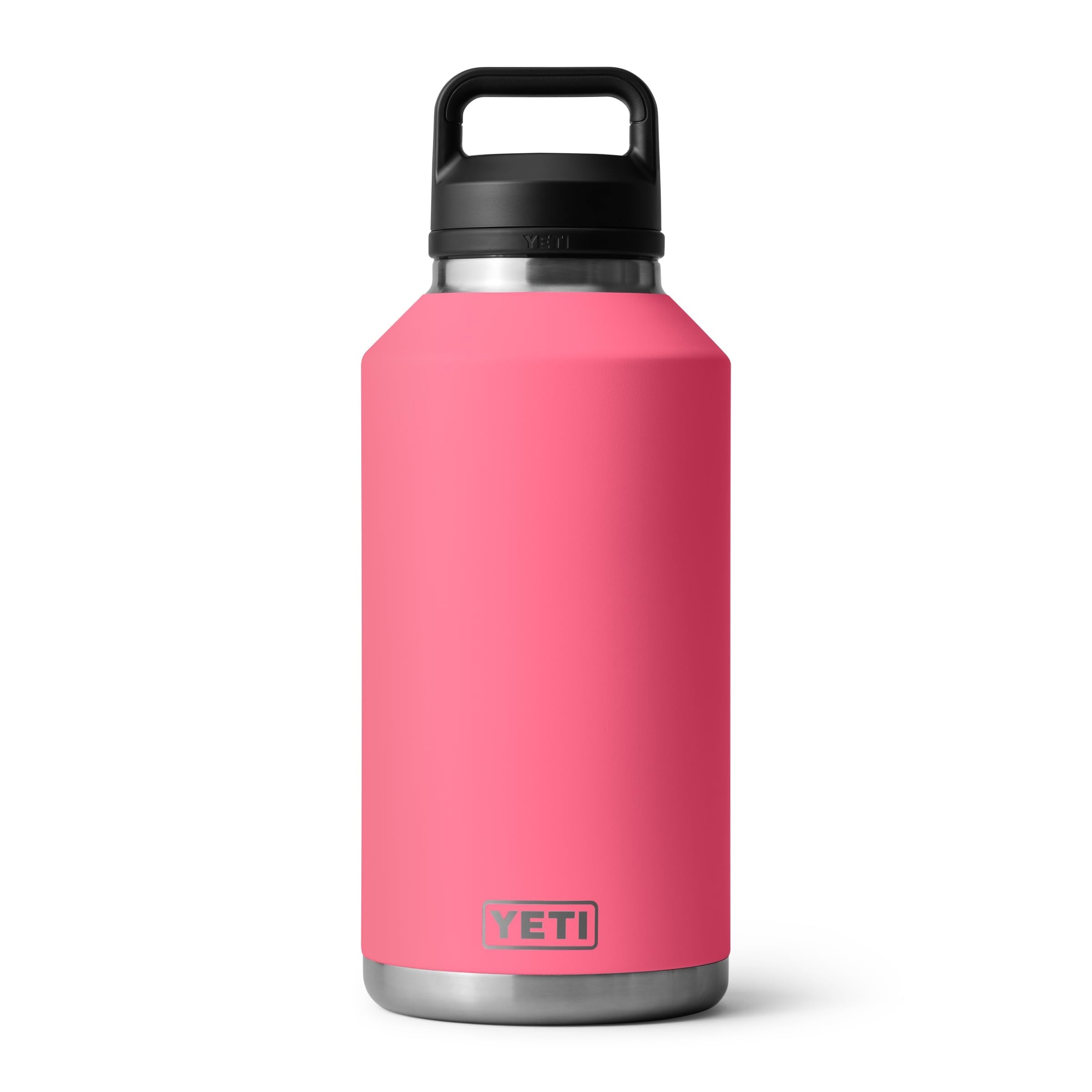YETI Rambler 64 oz bottle with Chug Cap for fast sips during workouts.