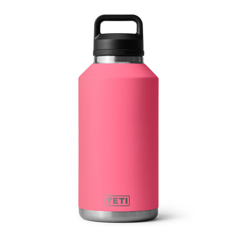 YETI Rambler 64 oz bottle with Chug Cap for fast sips during workouts.