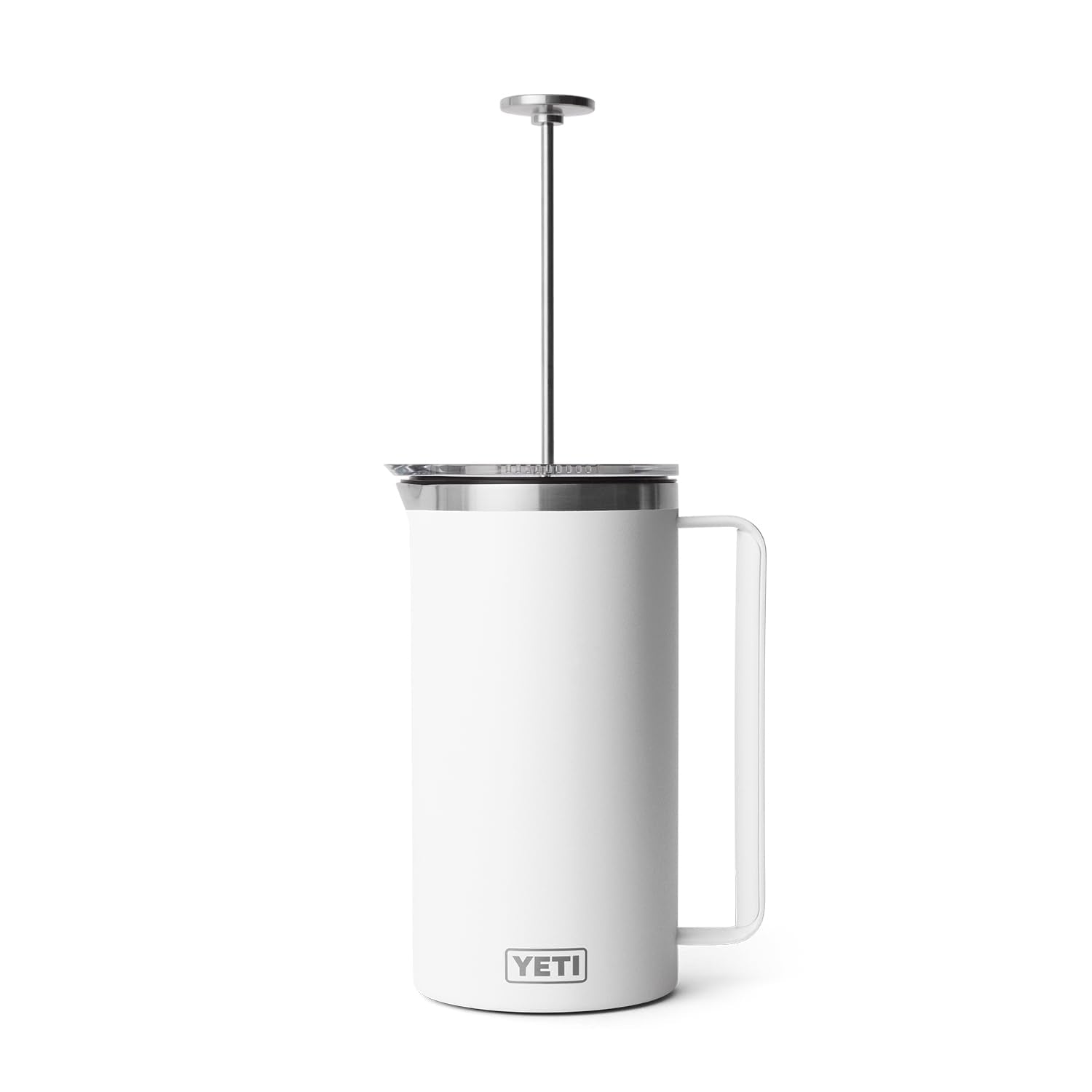 Double-wall insulation keeps coffee hot in YETI Rambler French Press