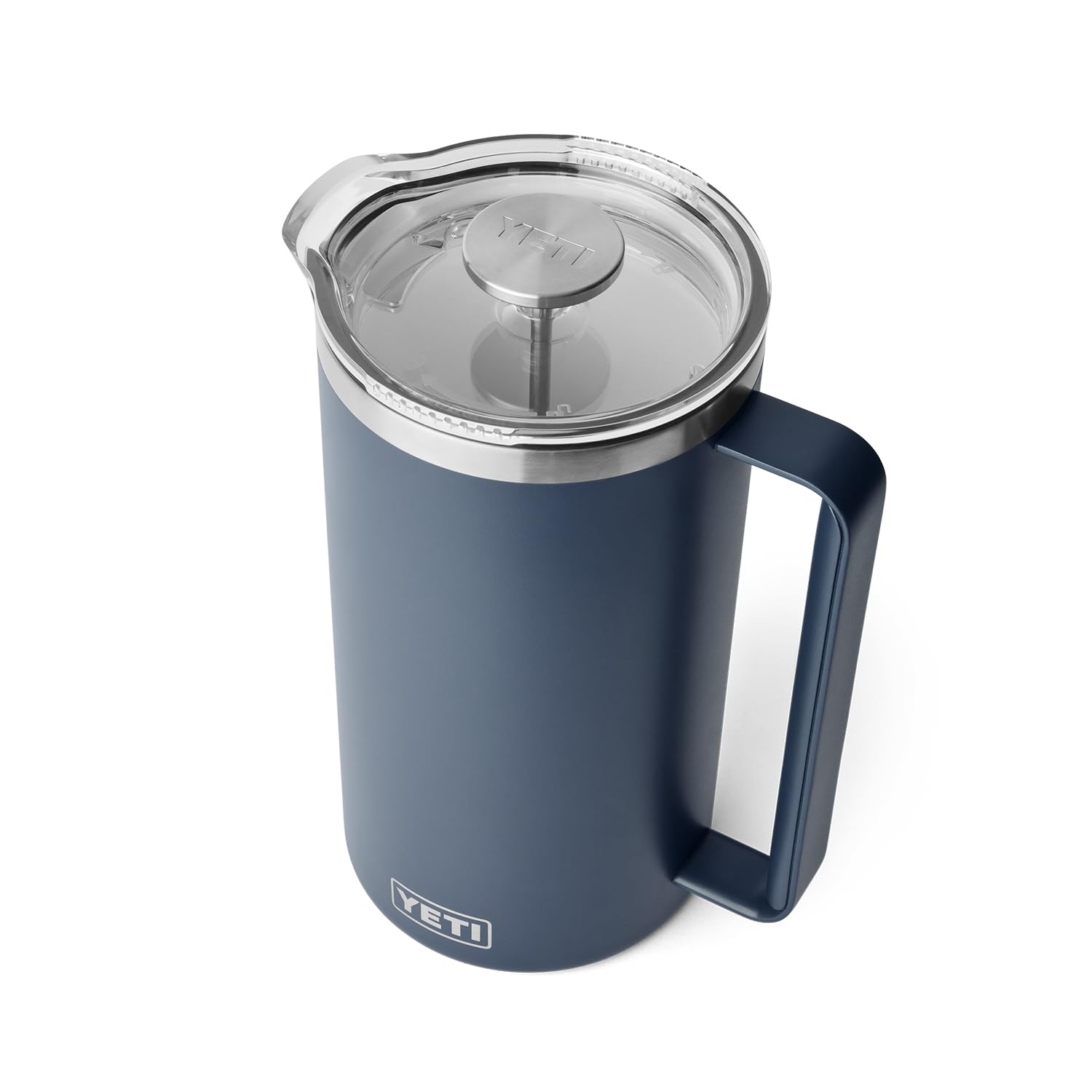 YETI Rambler 64 oz French Press front view for large-batch brewing on the go