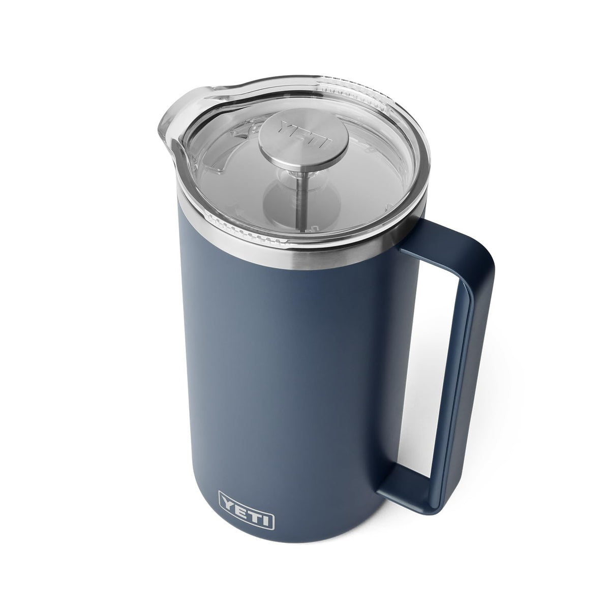YETI Rambler 64 oz French Press front view for large-batch brewing on the go