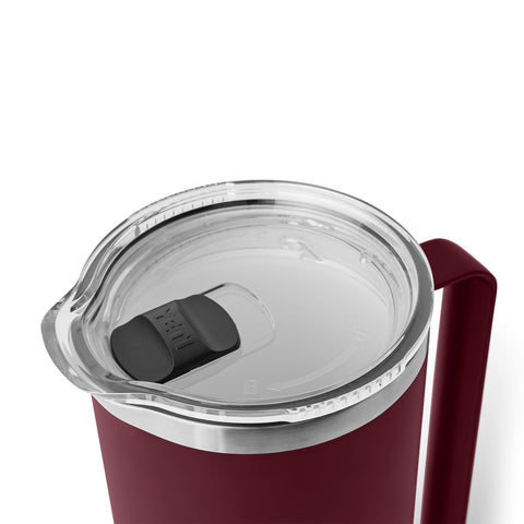 YETI Rambler 64 oz Pitcher ergonomic handle for comfortable pouring.