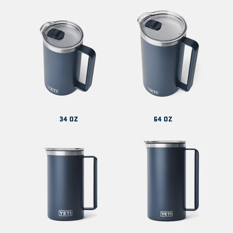 YETI Rambler 64 oz Pitcher ideal for outdoor picnics and barbecues.