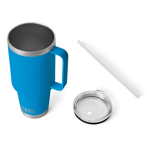 BPA-free straw lid is shatter-resistant and easy to clean