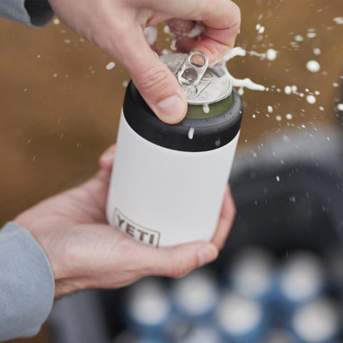 YETI Rambler Colster dishwasher-safe design allows quick cleanup after outdoor meals