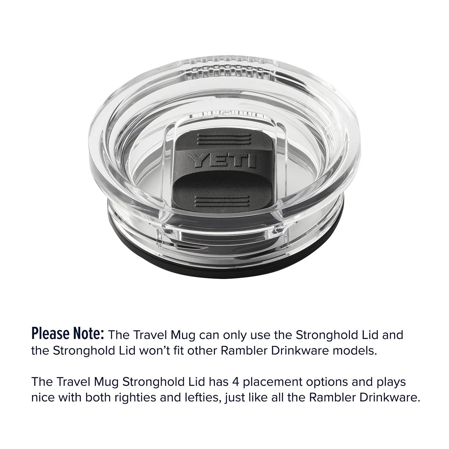 Cup-holder compatibility makes it easy to take on commutes.