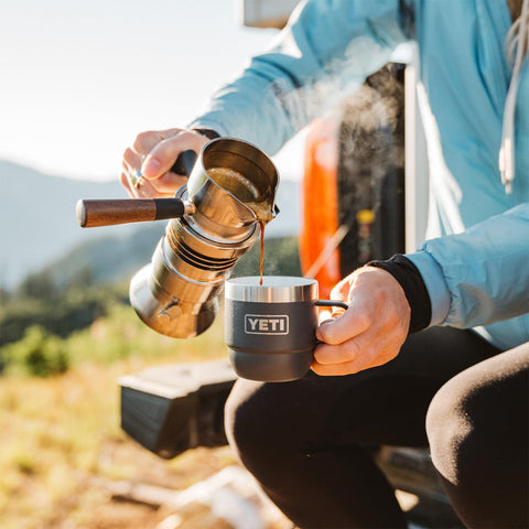 YETI Rambler dishwasher safe mug for easy cleanup after trips