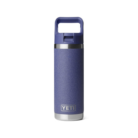 YETI Rambler with double-wall insulation keeps beverages cold longer.
