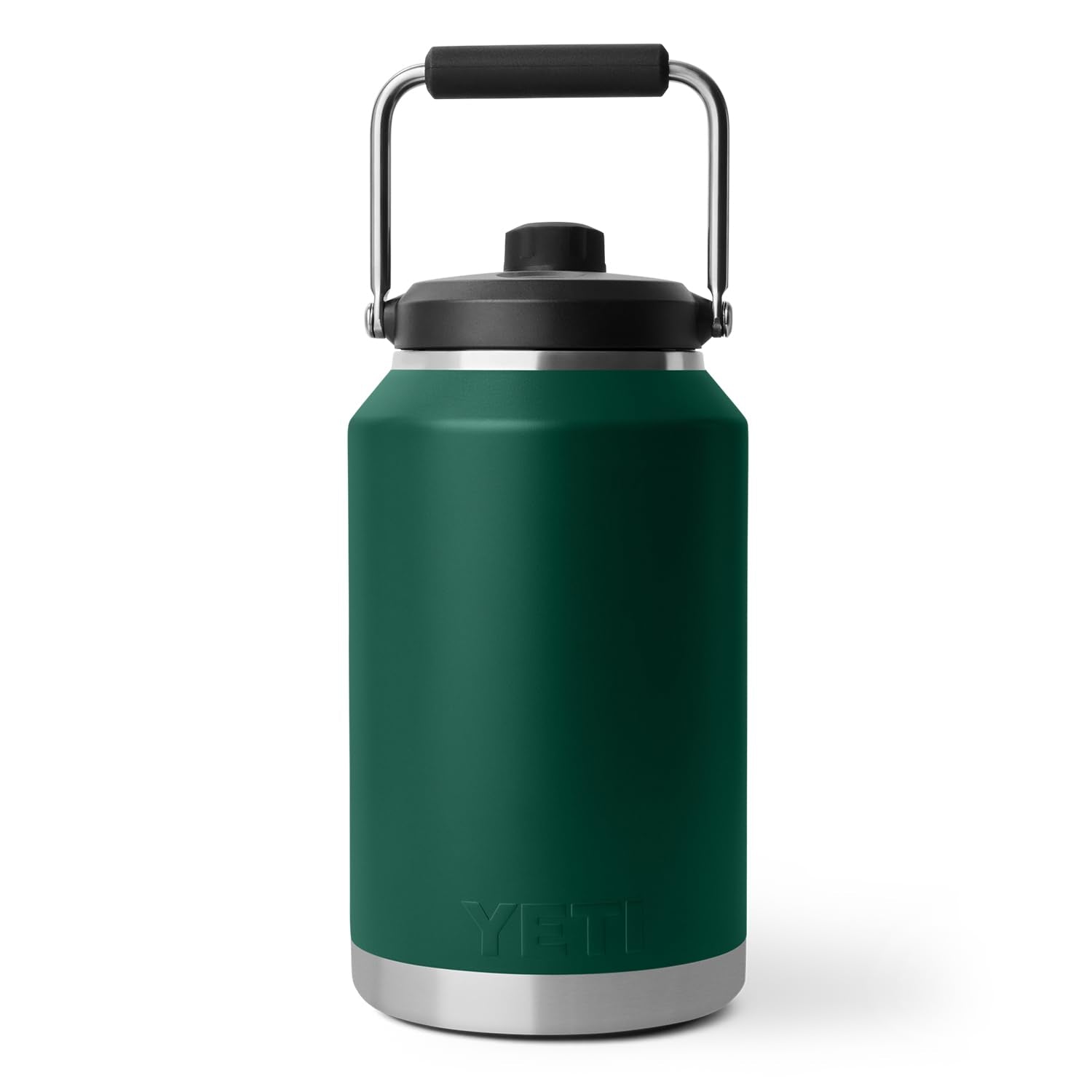 Close-up of MagDock cap on the Rambler Gallon Jug 2.0 in green