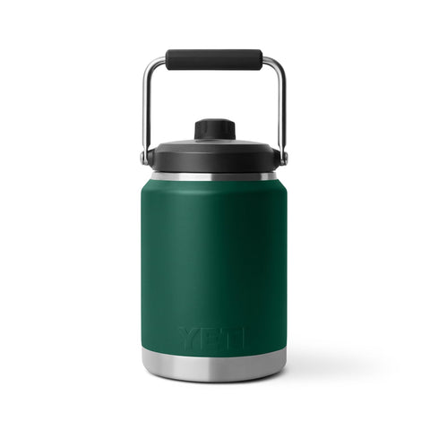 YETI Rambler Half Gallon Jug 2.0 bearfoot non-slip-ring stabilizes on slick surfaces
