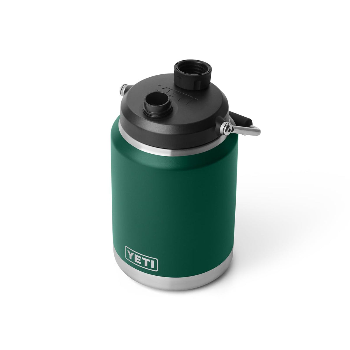 YETI Rambler Half Gallon Jug 2.0 front view for rugged outdoor durability