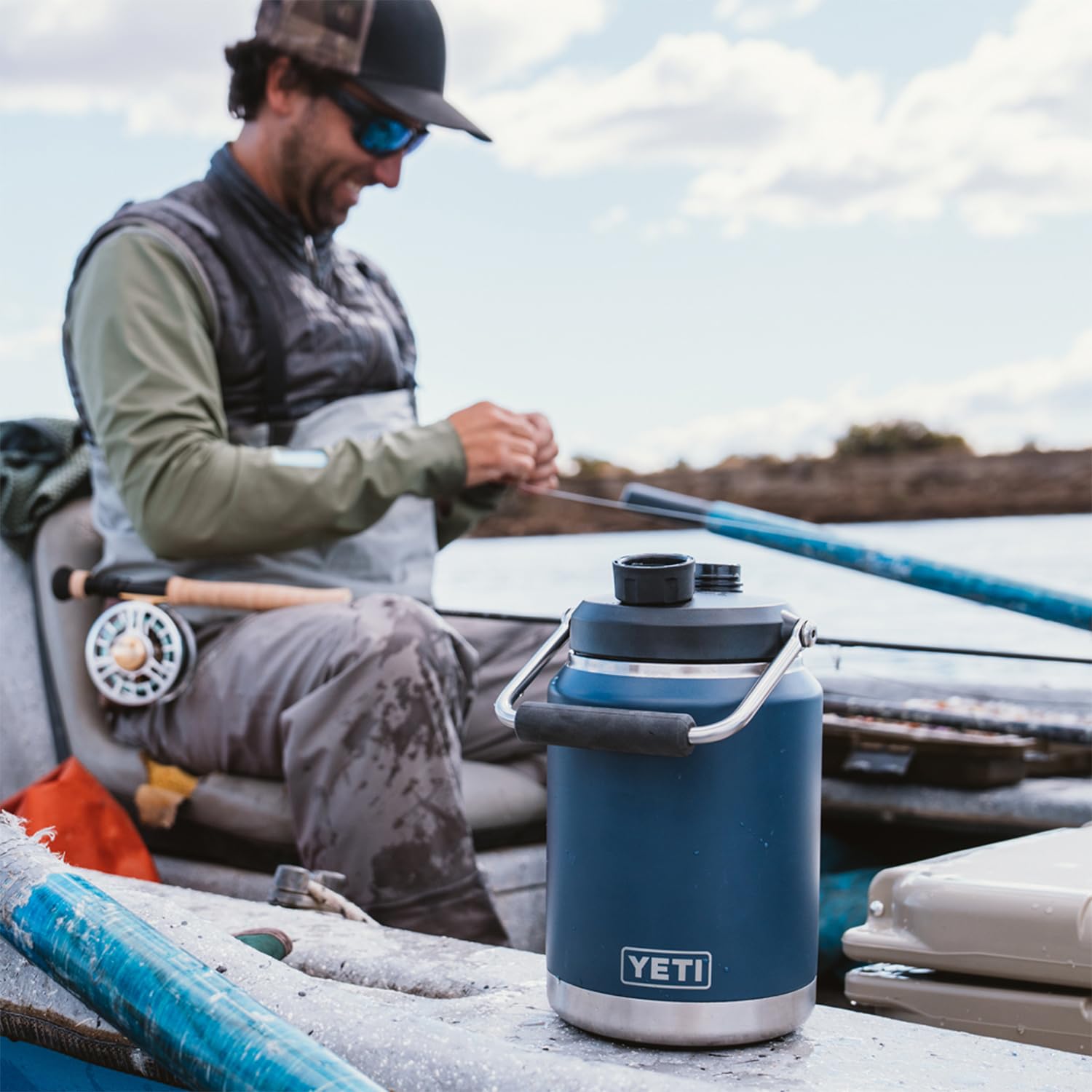 YETI Rambler 2.0 stainless steel body resists dents and wear