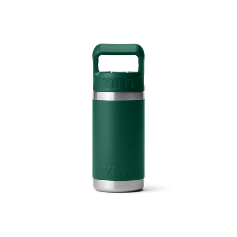 YETI Rambler Jr. straw-cap bottle is great for school, sports, and travel.