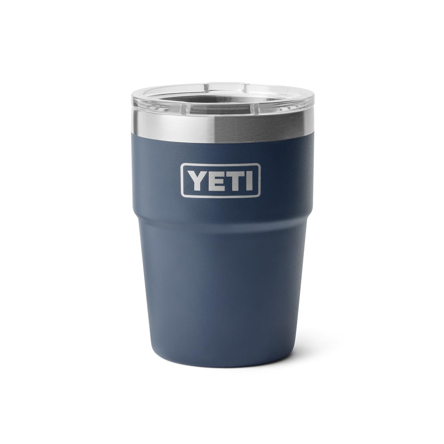YETI Rambler MagSlider lid Navy provides containment on the go