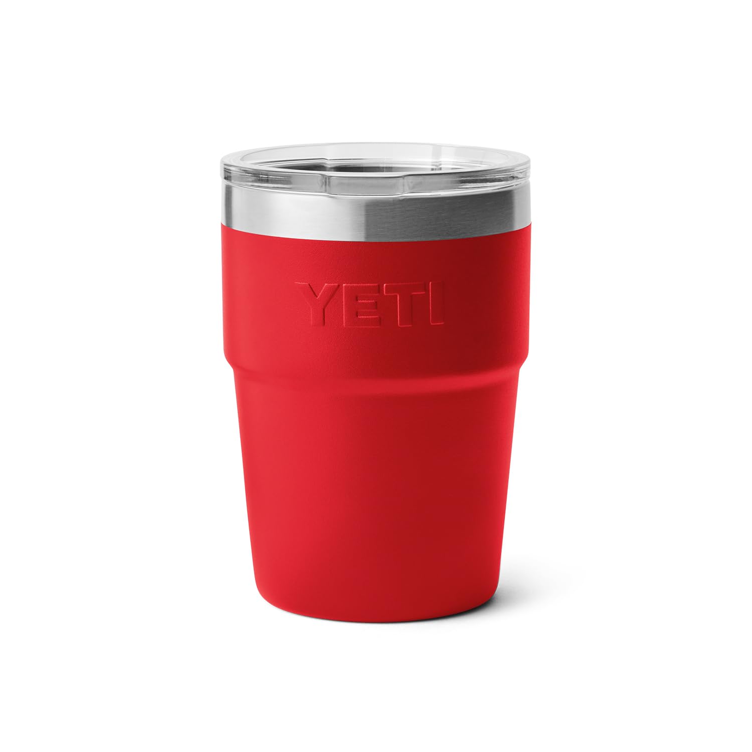 YETI Rambler 16oz shown in morning coffee setup for a calm start.