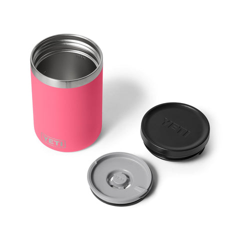 YETI Rambler 16 oz size fits backpacks and lunches.