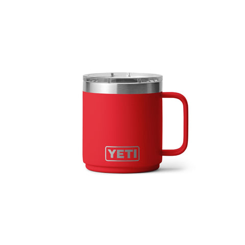 Rambler in Rescue Red finish highlighting durable stainless steel interior.
