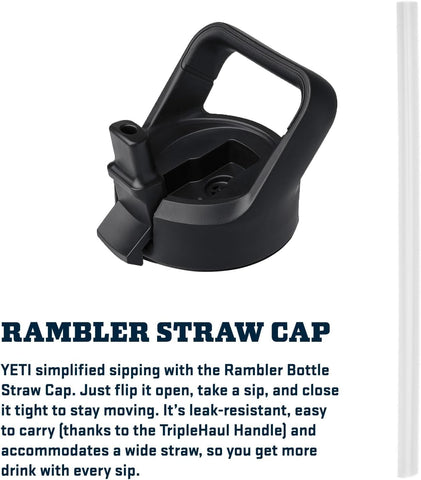 YETI Rambler rugged bottle for commutes, hikes, and kayak sessions.