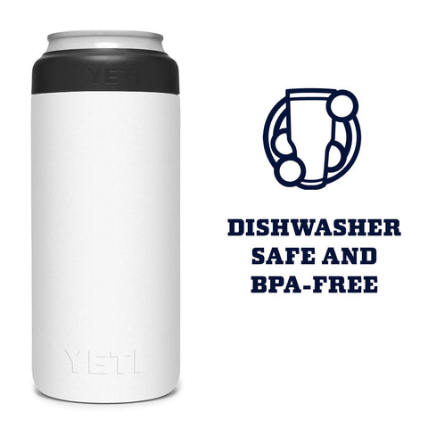 Dishwasher-safe Slim Colster for quick cleanup after beach days
