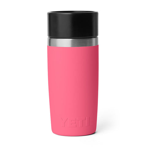 YETI Rambler Tropical Pink 360-degree leakproof cap supports versatile sipping