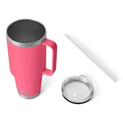 YETI Rambler tropical pink color adds vibrant style to hydration gear.