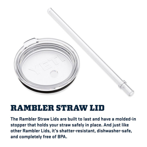 Double-wall vacuum insulation in the YETI Rambler maintains cold drinks