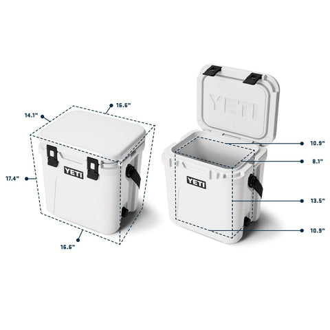 YETI Roadie 24 2.0 drain plug enables quick drainage