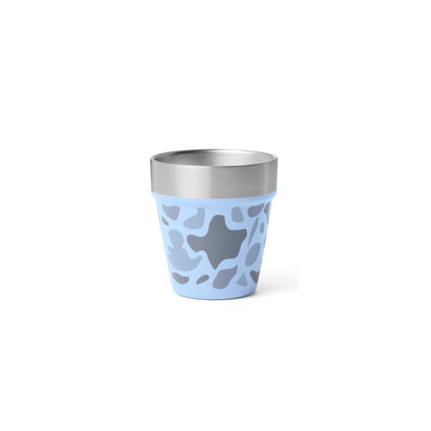 YETI shot glasses stored in blue camo during field excursions