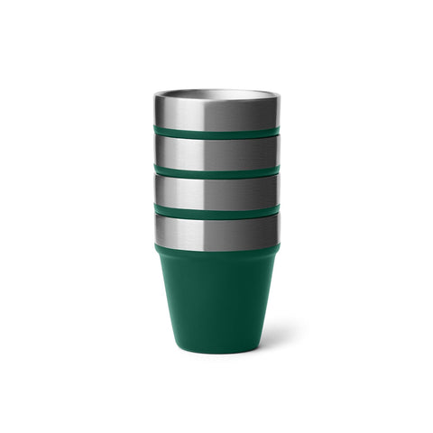 Dishwasher-safe YETI shot glass for easy cleanup after adventures.