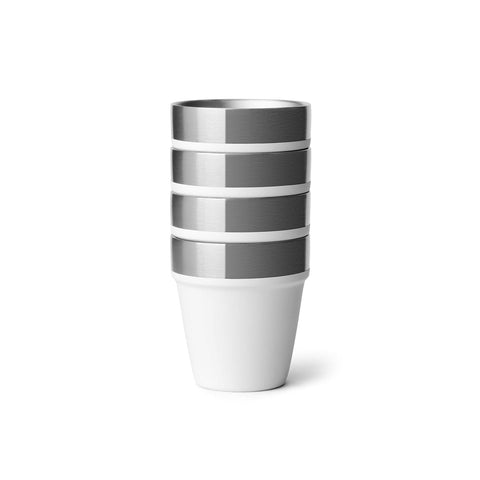 YETI shot glasses are dishwasher-safe for easy cleanup after gatherings.