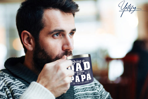 Yetify Papa mug gift-ready packaging enhances gifting appeal