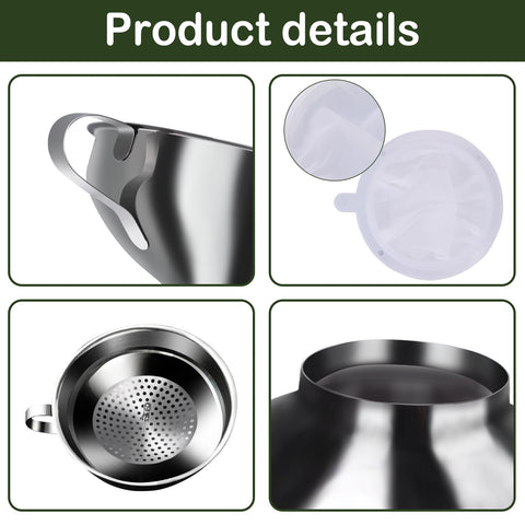 YEVIOR stainless steel durability resists rust and dishwasher wear over time.