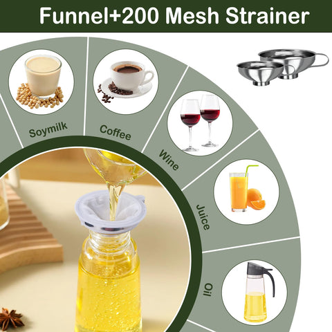 YEVIOR medium funnel balances capacity and control for daily tasks.