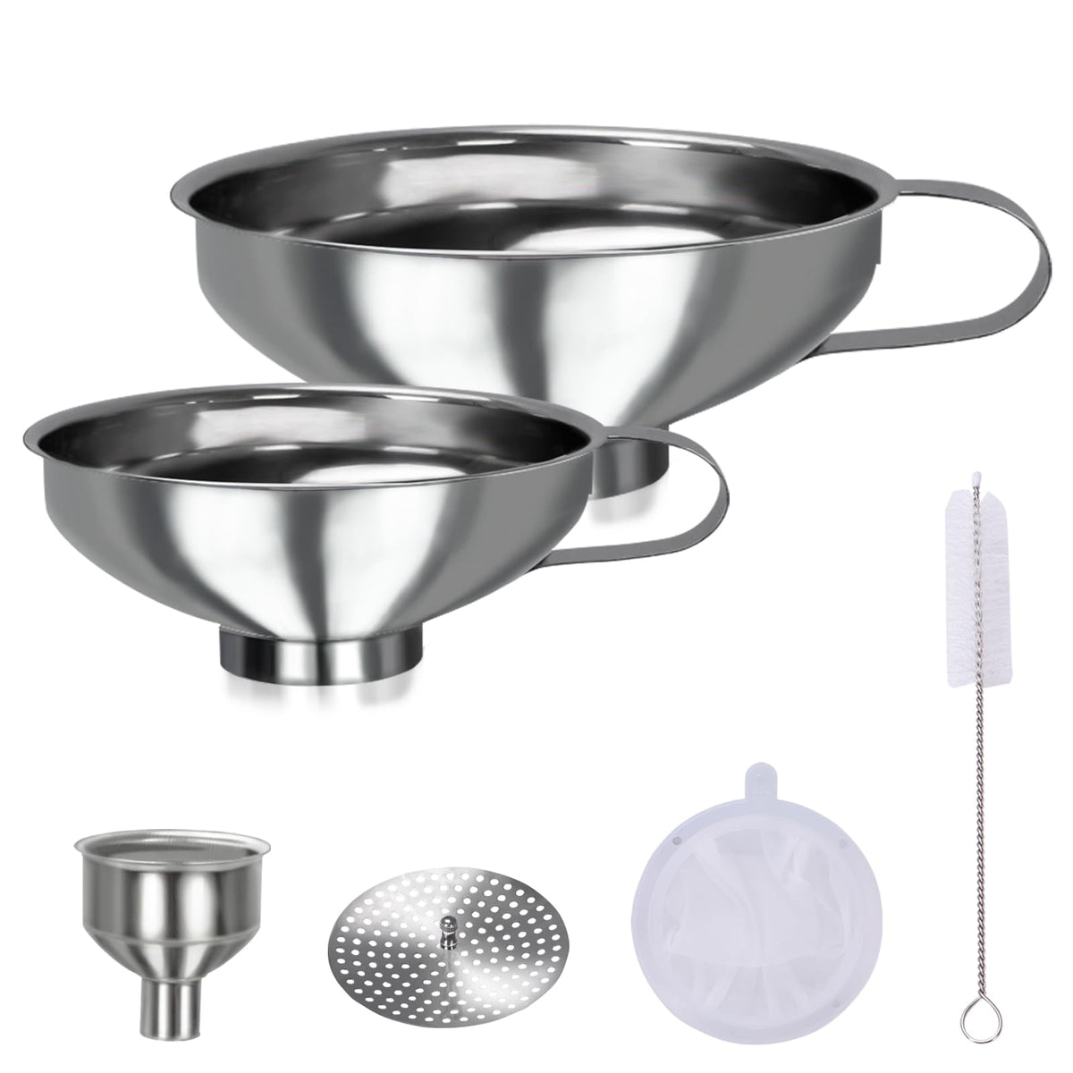 YEVIOR canning funnel wide mouth for mess-free jar filling.