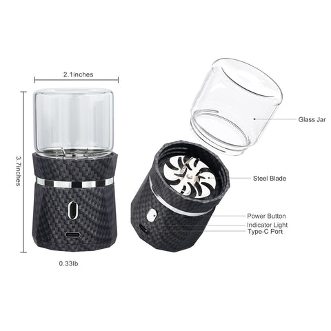 YFTOHI USB-rechargeable battery for convenient cordless operation.